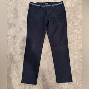 Men’s Express Navy Blue Skinny Stretch Chinos
